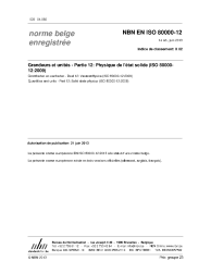 NBN EN ISO 80000-12:2013