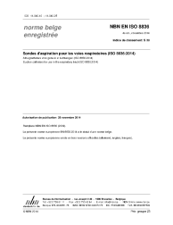 NBN EN ISO 8836:2014