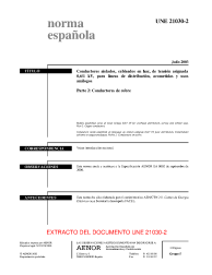 UNE 21030-2:2003 (R2011)