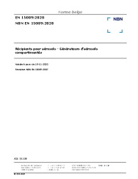 NBN EN 15009:2020