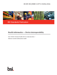 BS EN ISO/IEEE 11073-10206:2026