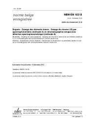 NBN EN 16318:2013