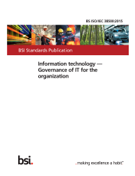 BS ISO/IEC 38500:2015