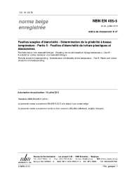 NBN EN 495-5:2013