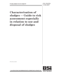 PD CEN/TR 15584:2007