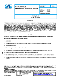 SAE AMS 2425G:2025-09-23