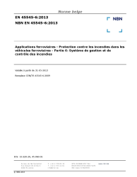 NBN EN 45545-6:2013