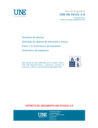 UNE-EN 50131-2-8:2017 (R2022)