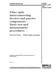 BS EN 61300-2-4:1997