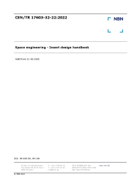 CEN/TR 17603-32-22:2022