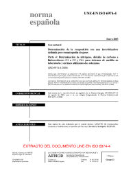 UNE-EN ISO 6974-4:2003