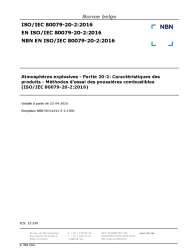 NBN EN ISO/IEC 80079-20-2:2016