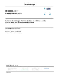 NBN EN 12665:2024