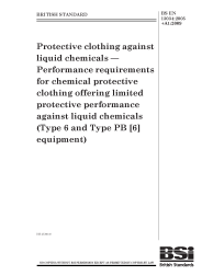 BS EN 13034:2005+A1:2009