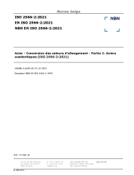 NBN EN ISO 2566-2:2021