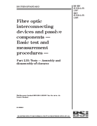 BS EN 61300-2-33:1997