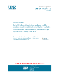 UNE-EN 50117-11-2:2021