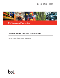 BS ISO 8549-4:2020