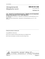 NBN EN ISO 3380:2015