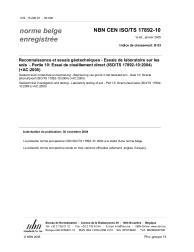 NBN EN 2240-001:2010