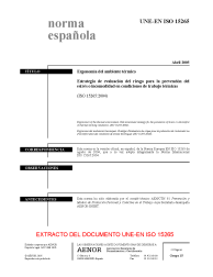 UNE-EN ISO 15265:2005 (R2009)