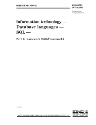 BS ISO/IEC 9075-1:1999