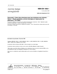 NBN EN 1998-1:2005