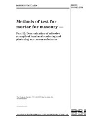 BS EN 1015-12:2000