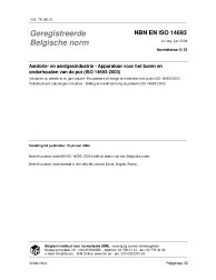 NBN EN ISO 14693:2004