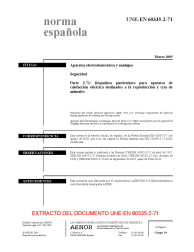 UNE-EN 60335-2-71:2005