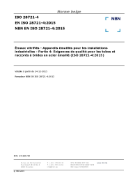 NBN EN ISO 28721-4:2015
