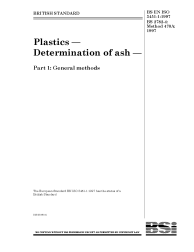 BS EN ISO 3451-1:1997