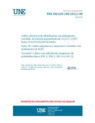 UNE-HD 620-10E:2012/1M:2018