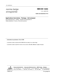 NBN EN 15595:2009