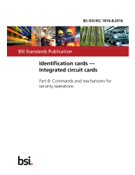 BS ISO/IEC 7816-8:2016