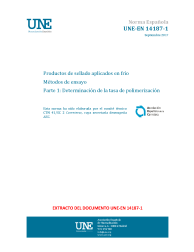 UNE-EN 14187-1:2017