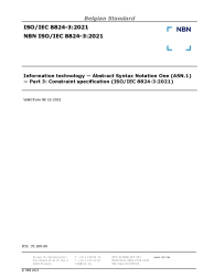 NBN ISO/IEC 8824-3:2021