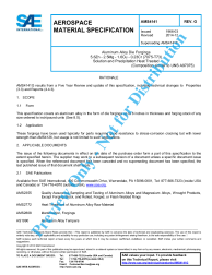 SAE AMS 4141G:2014-12-22