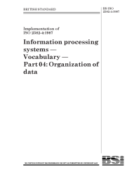 BS ISO 2382-4:1987
