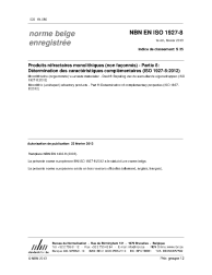 NBN EN ISO 1927-8:2013