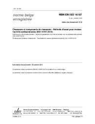 NBN EN ISO 16187:2013
