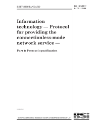 BS ISO/IEC 8473-1:1998