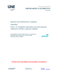 UNE-EN 60335-2-45:2004/A11:2024