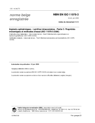 NBN EN ISO 11979-3:2006