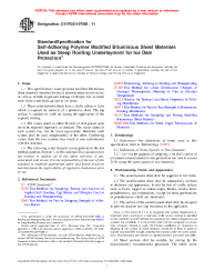 ASTM D1970/D1970M-11