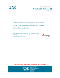 UNE-EN 54-3:2016+A1:2019