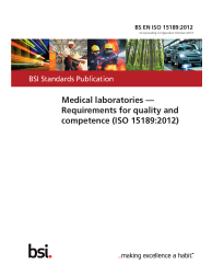 BS EN ISO 15189:2012