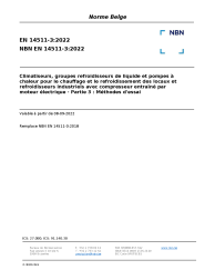 NBN EN 14511-3:2022