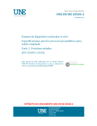 UNE-EN ISO 20184-2:2019