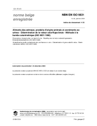 NBN EN ISO 9831:2004